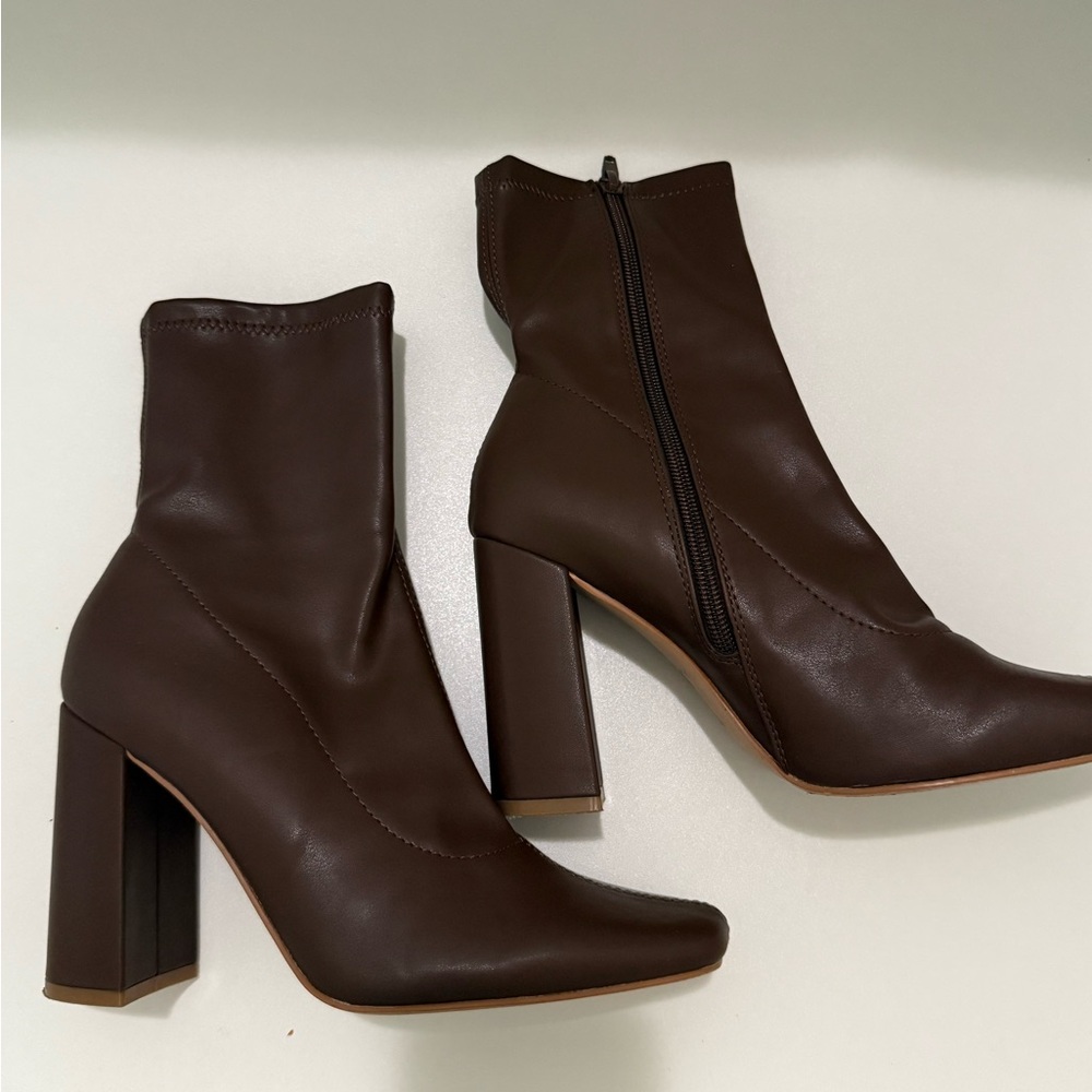 Brown boots